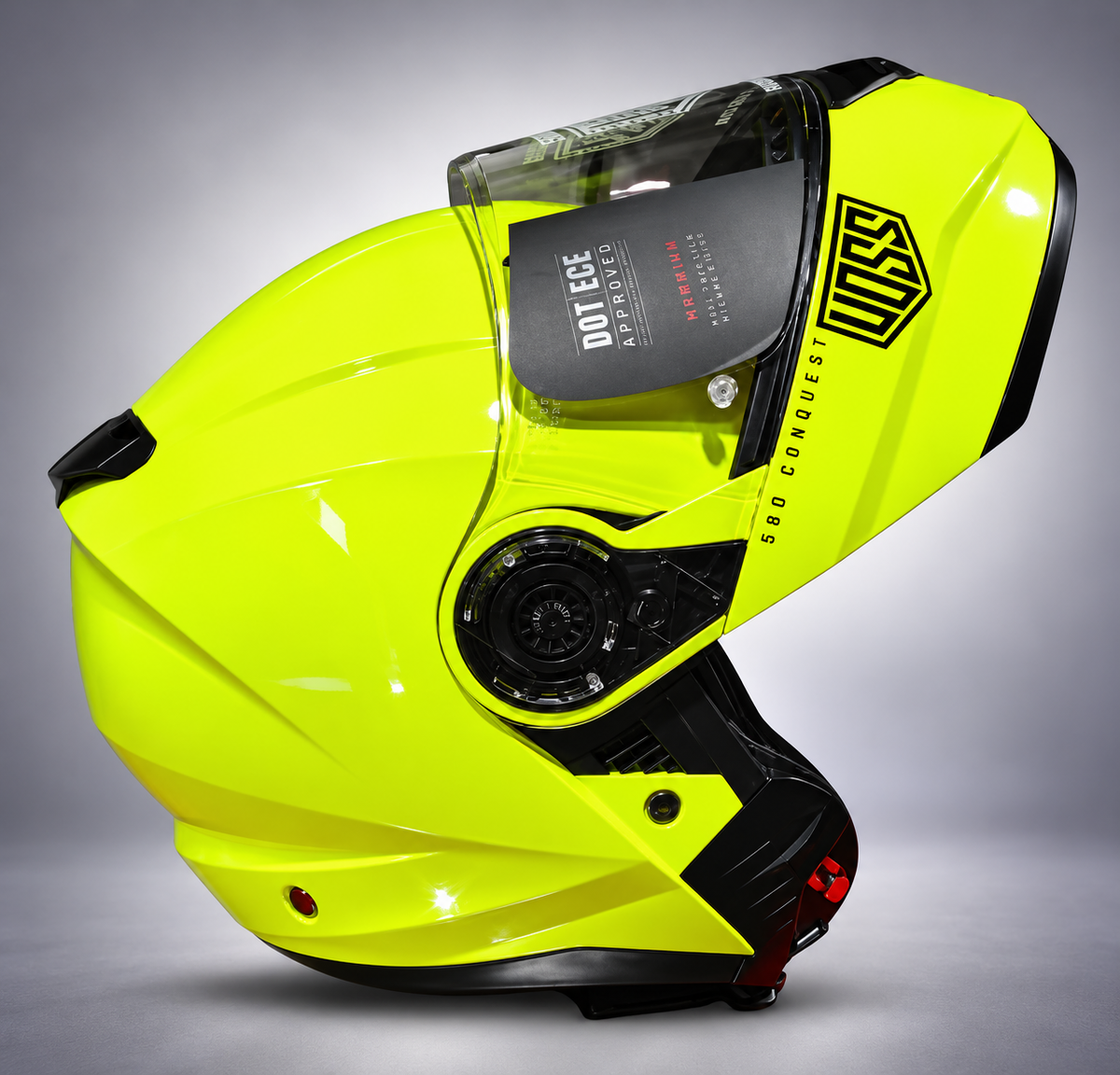 Casco VOSS Abatible Modelo 580 flúor